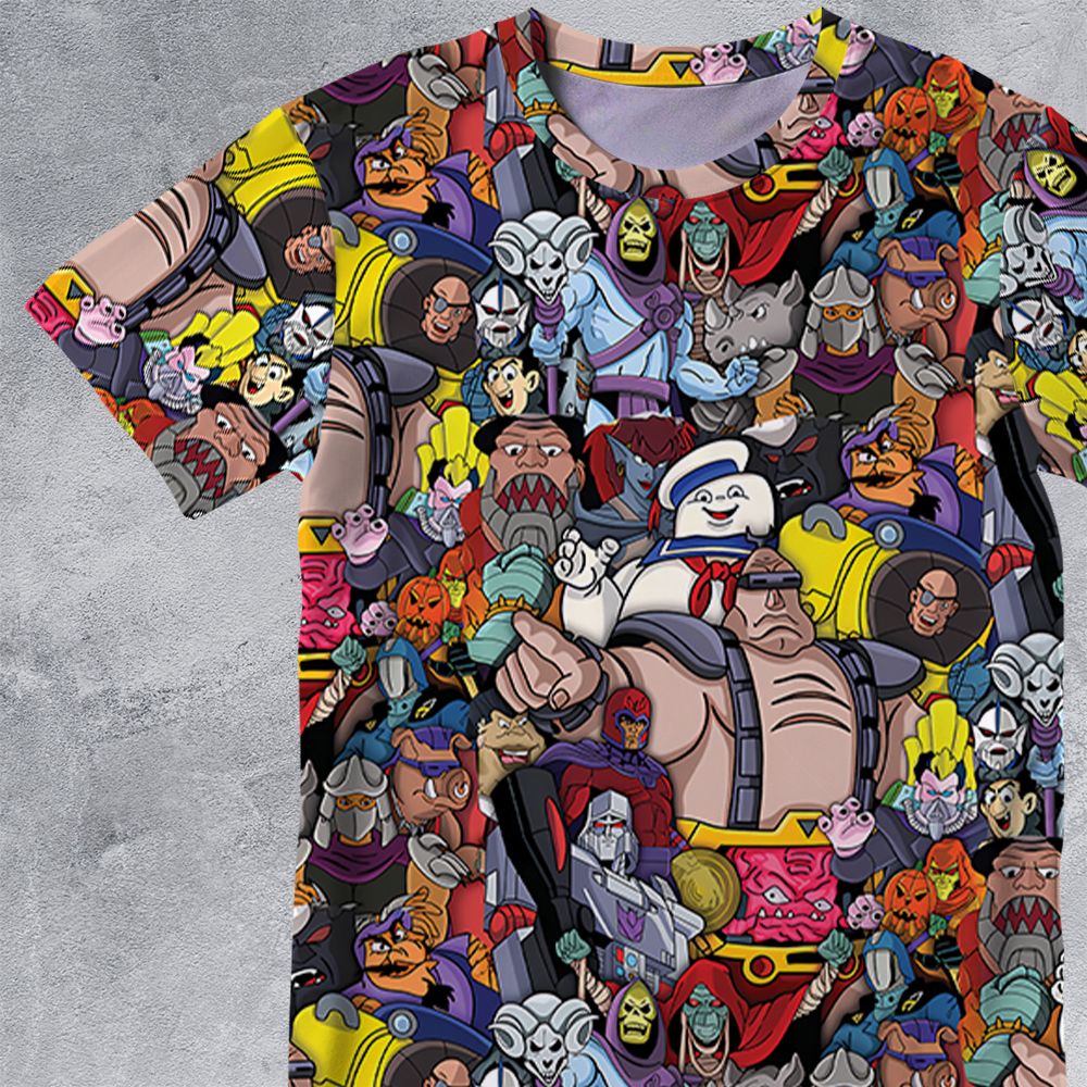 All-Over Print Unisex T-Shirt - Z6LT18F5 -  - 2