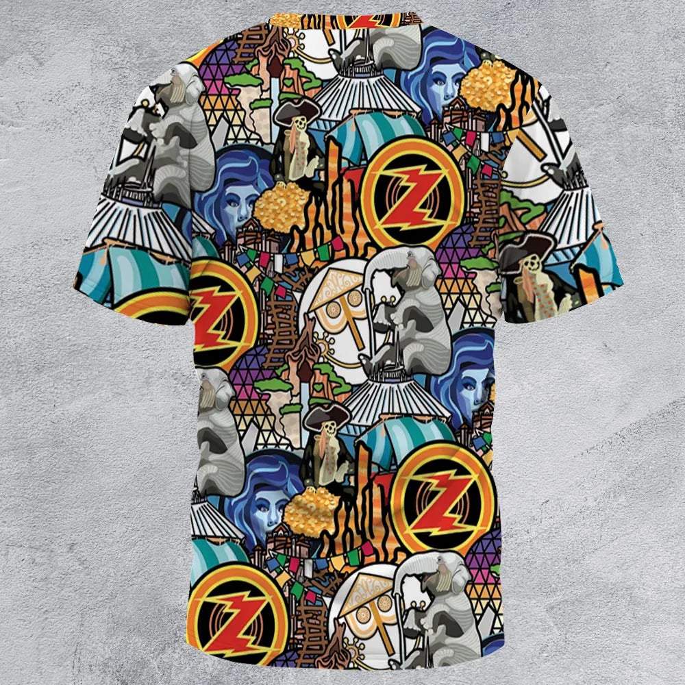 Full Print T-Shirt - F69YHFYU
