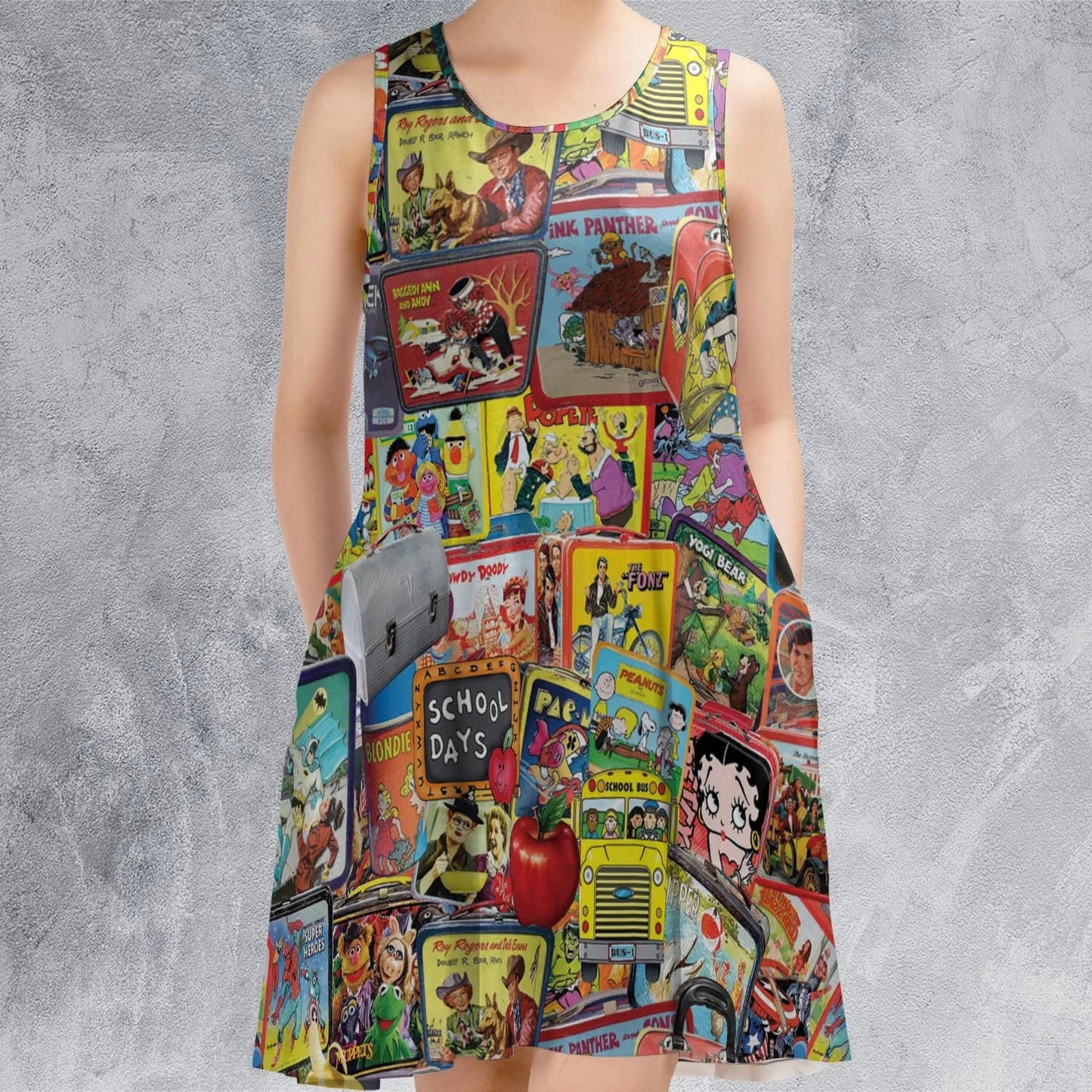 Casual Sleeveless Dress - 9TJHUCTJ