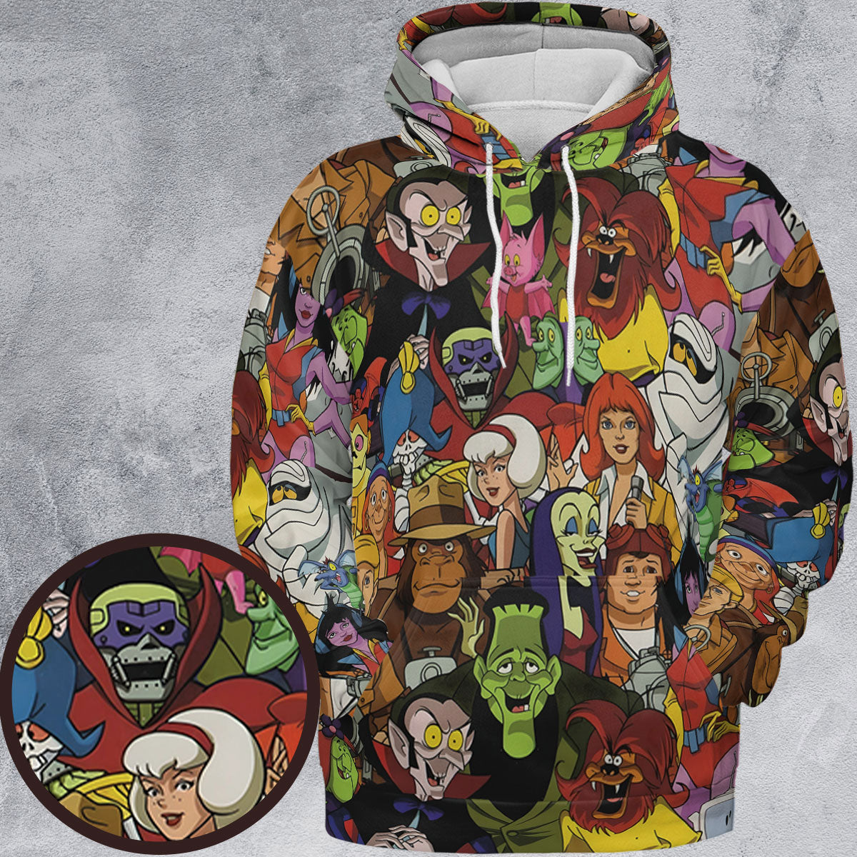 Full Print Hoodie - 7KTN9HXK