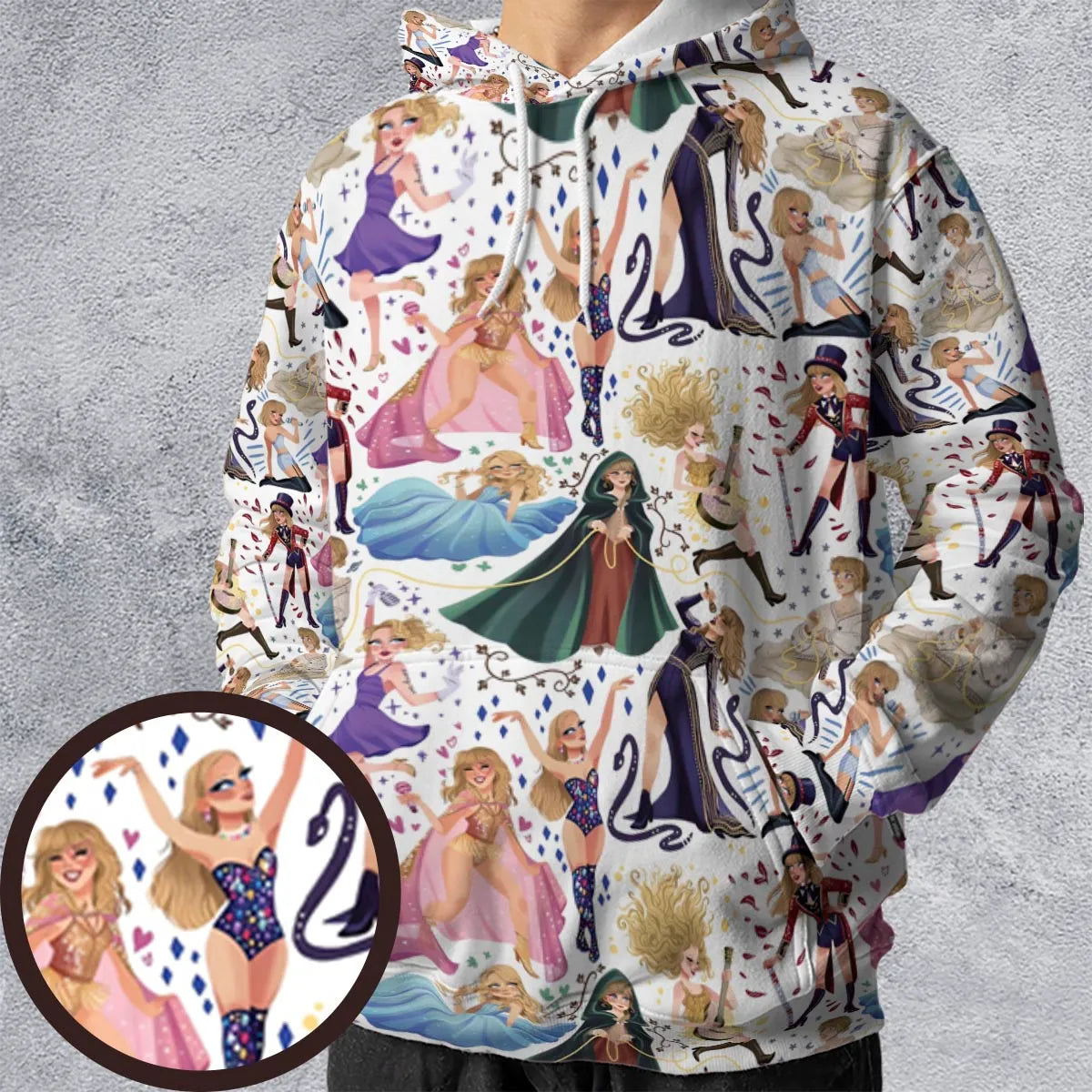 Full Print Hoodie - GECM7SWE