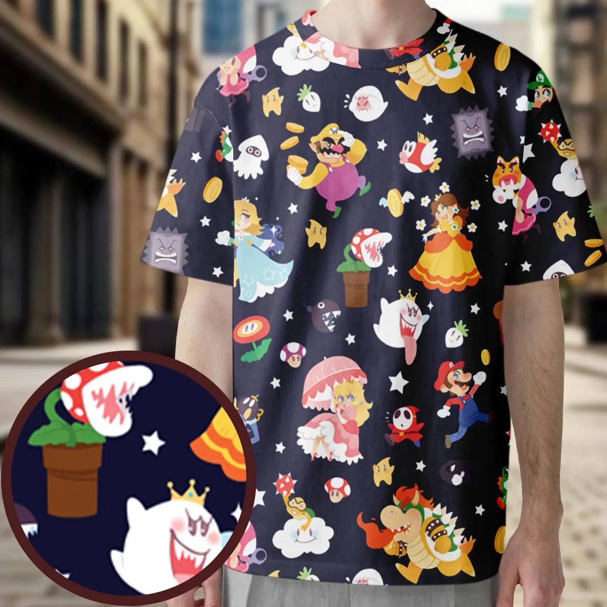 Full Print T-Shirt - UQV4PL1W