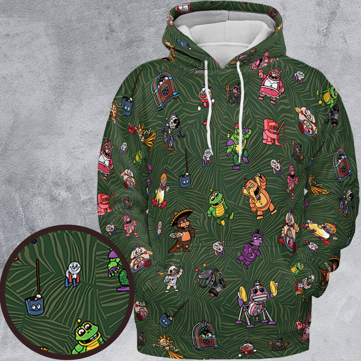 Full Print Hoodie - UV44YCLV