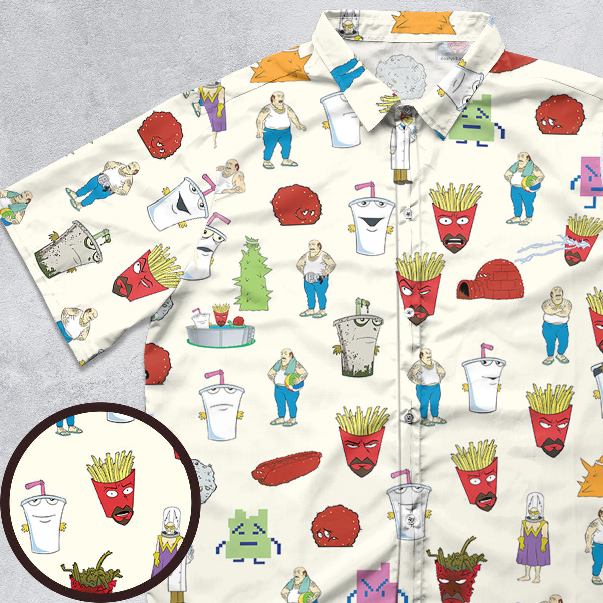 Short Sleeve Button Shirt - HMNWHUX6