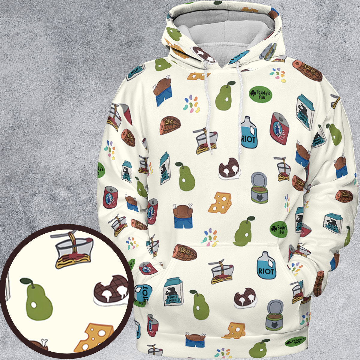 Full Print Hoodie - PJAHDTQZ