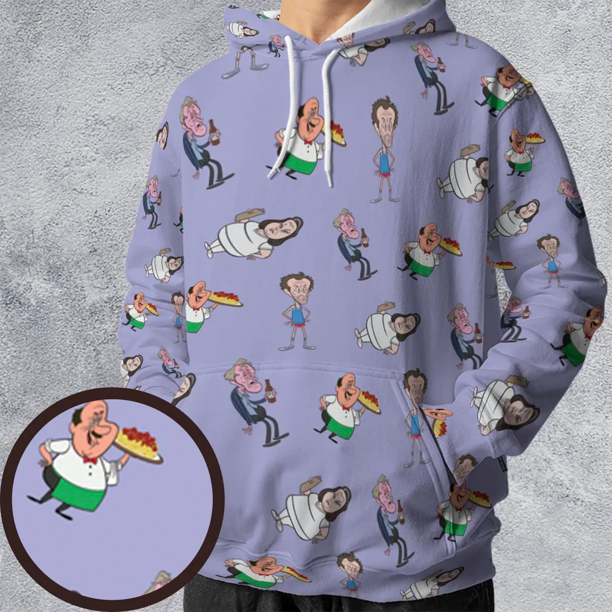Full Print Hoodie - AUMP48VN
