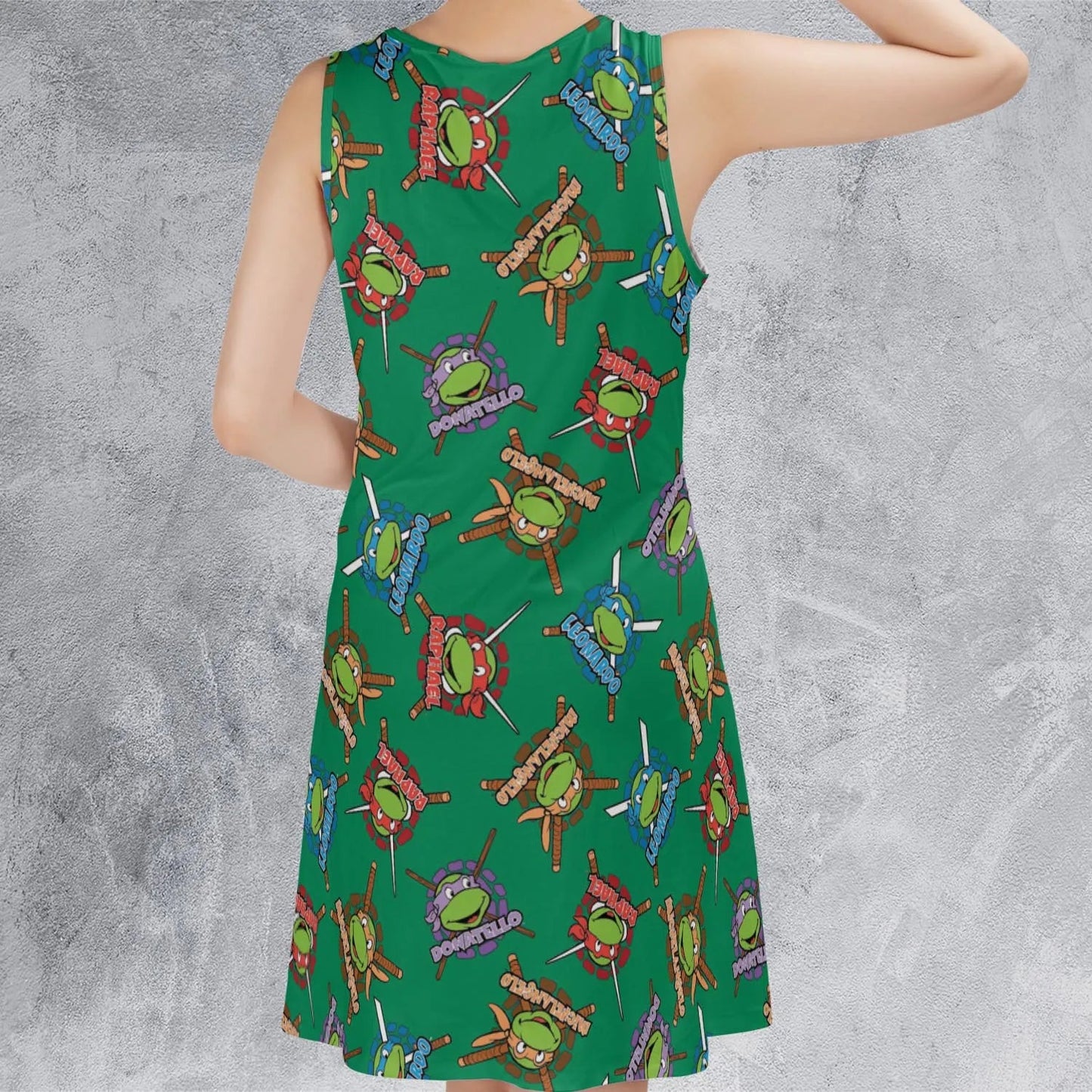 Casual Sleeveless Dress - Z49LWNQ6