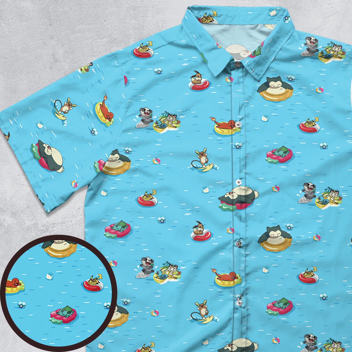 Short Sleeve Button Shirt - MVUU47X7