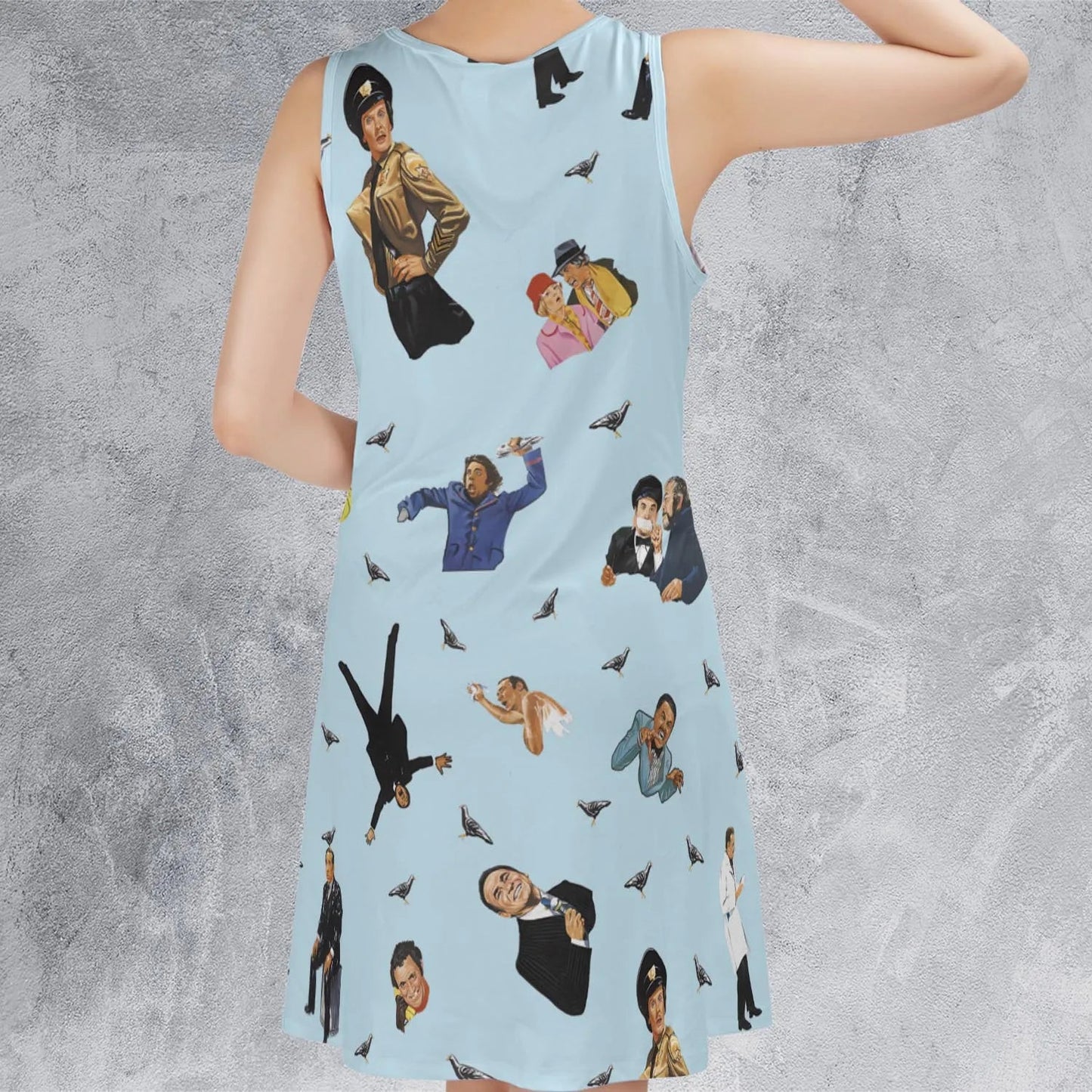 Casual Sleeveless Dress - AUD1GZM4