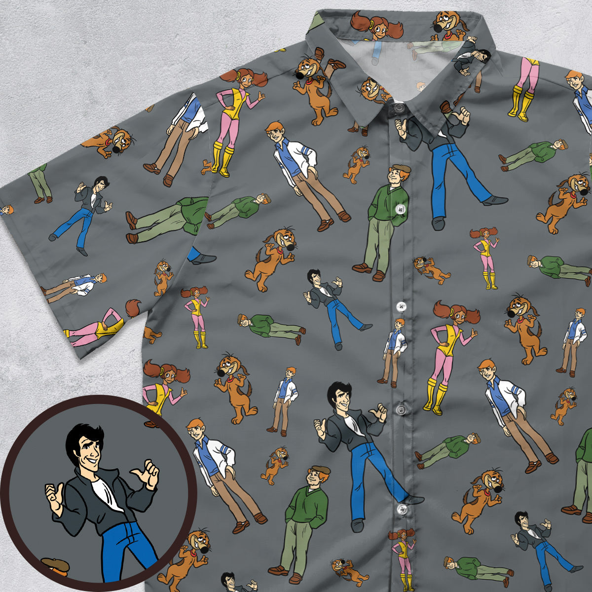 Short Sleeve Button Shirt - 55VLNRWG