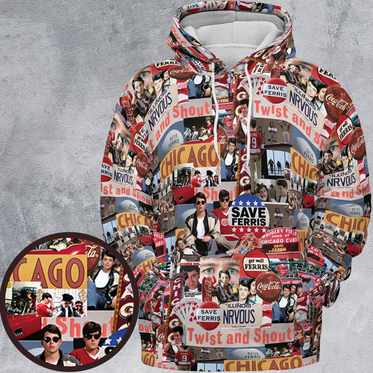 Full Print Hoodie - 6PUJDZNN