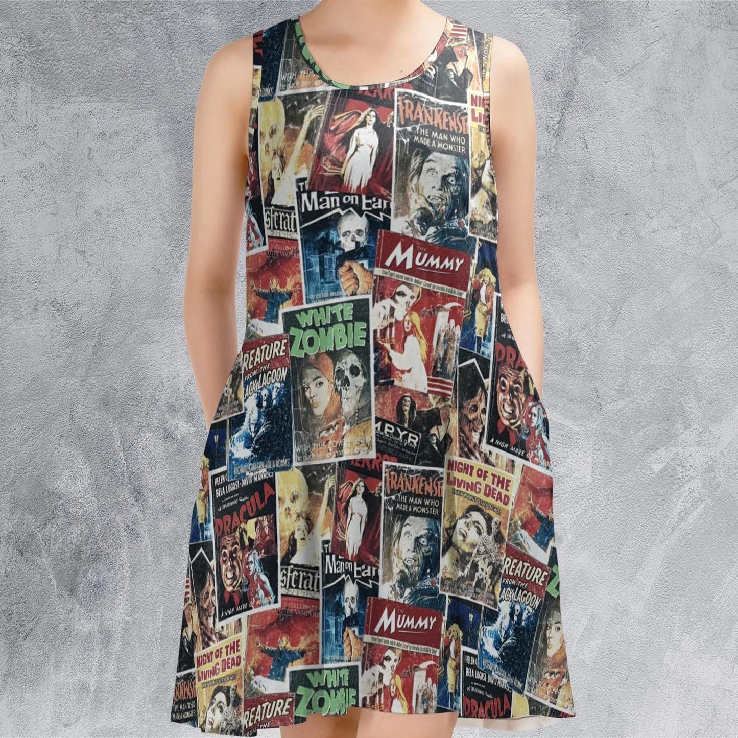 Casual Sleeveless Dress - AN5WK7Y4