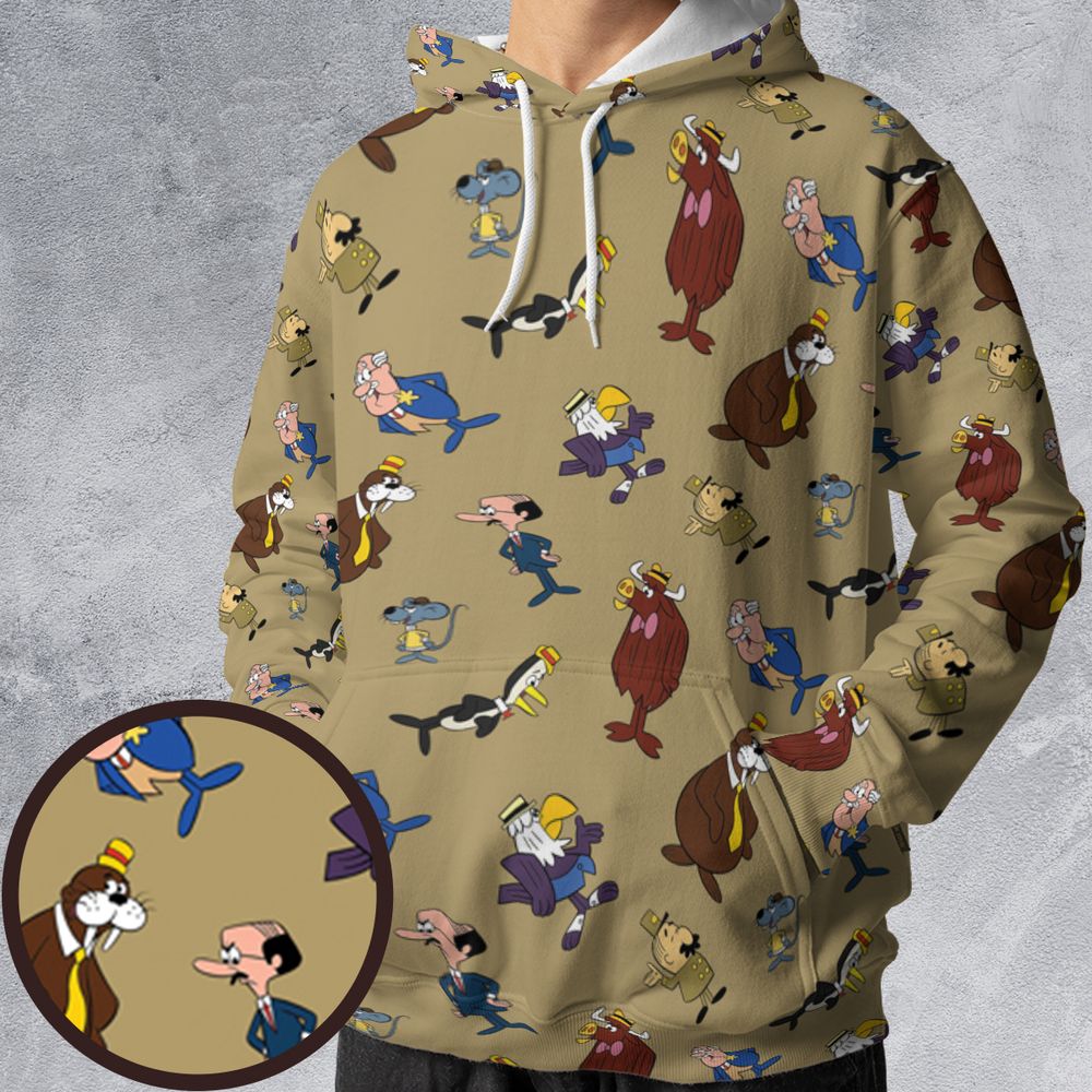 All-over Print Hoodie - R4EKMQXC -  - 1