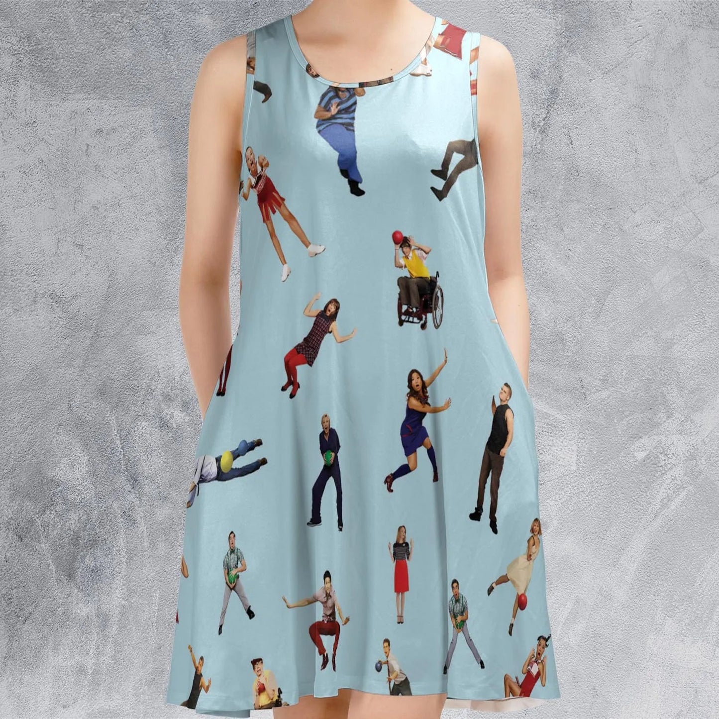 Casual Sleeveless Dress - LDDRXHWQ