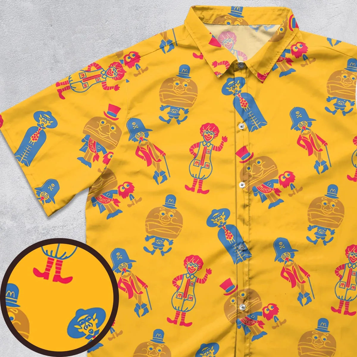 Short Sleeve Button Shirt - PHMPTFRV