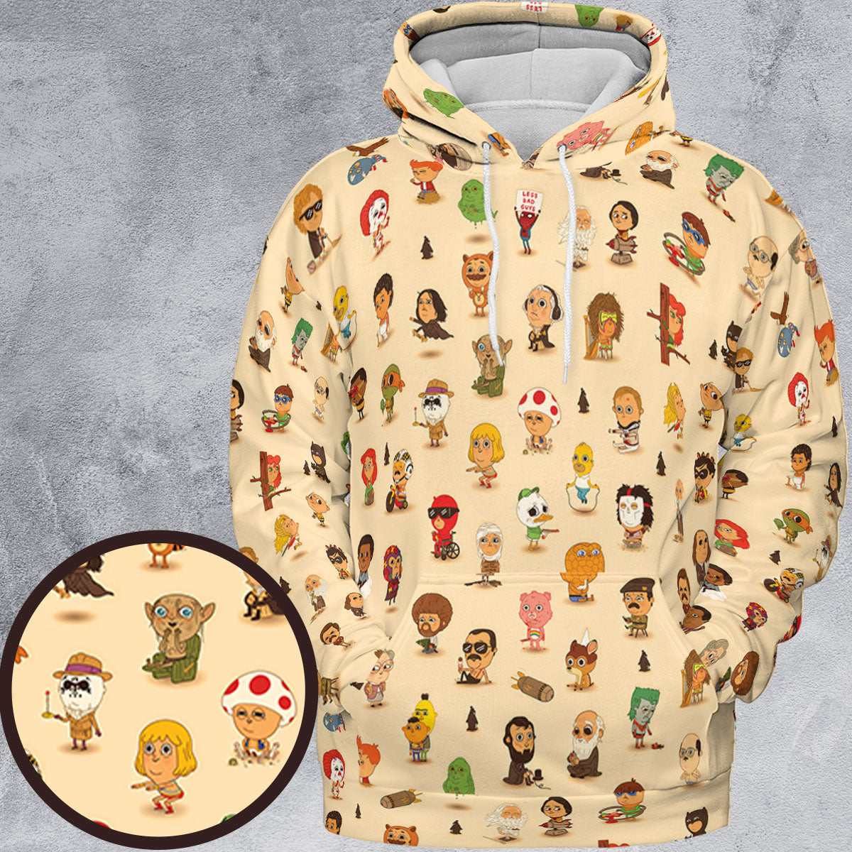 Full Print Hoodie - 6SHC99LK