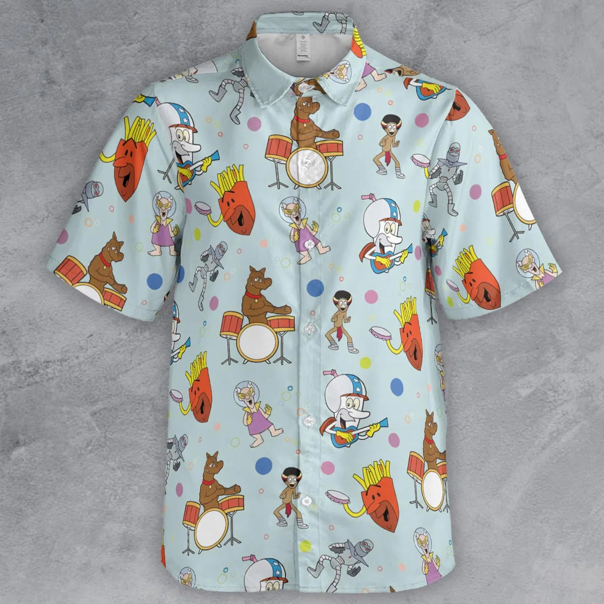 Short Sleeve Button Shirt - BMQ59E7N