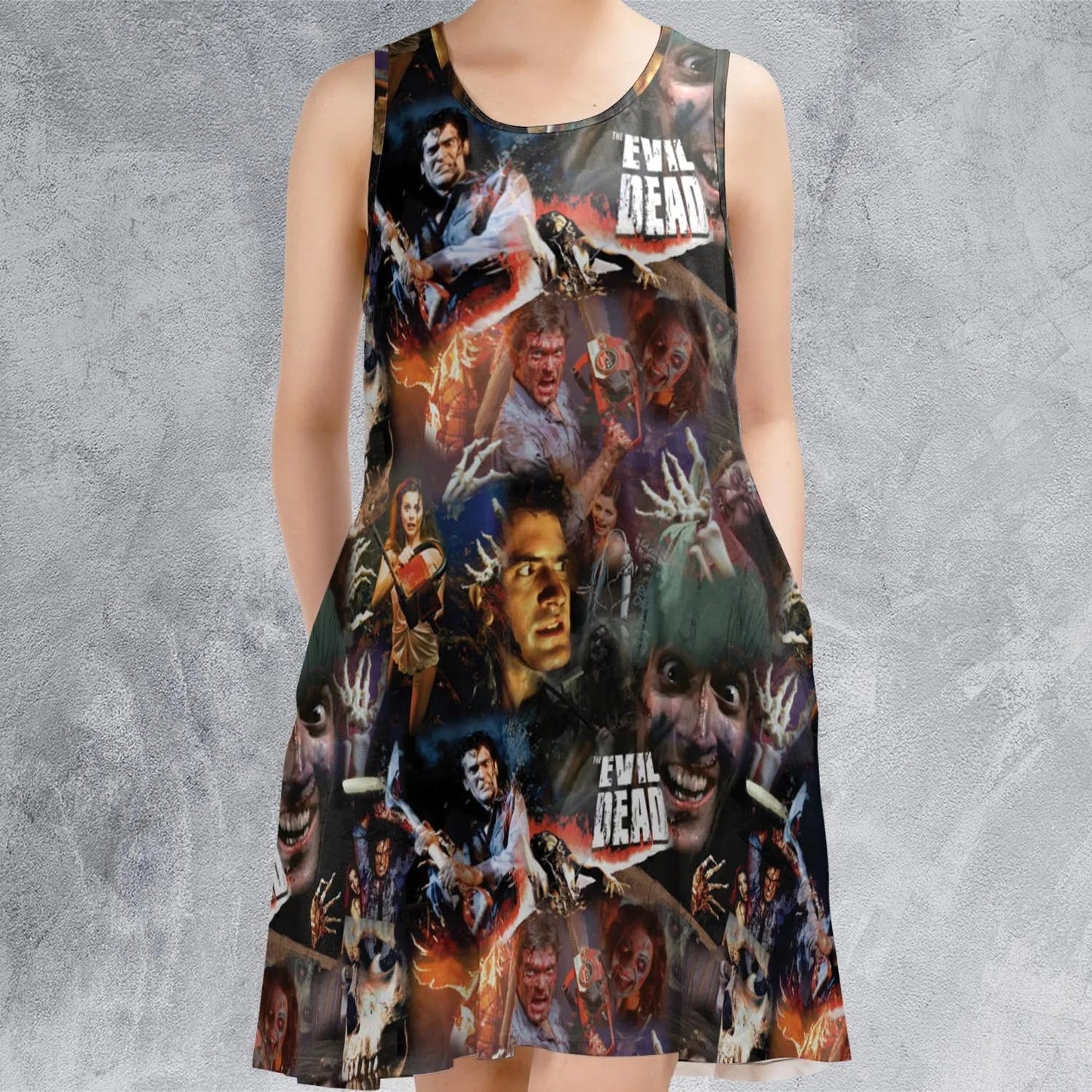 Casual Sleeveless Dress - M2SH4UAU