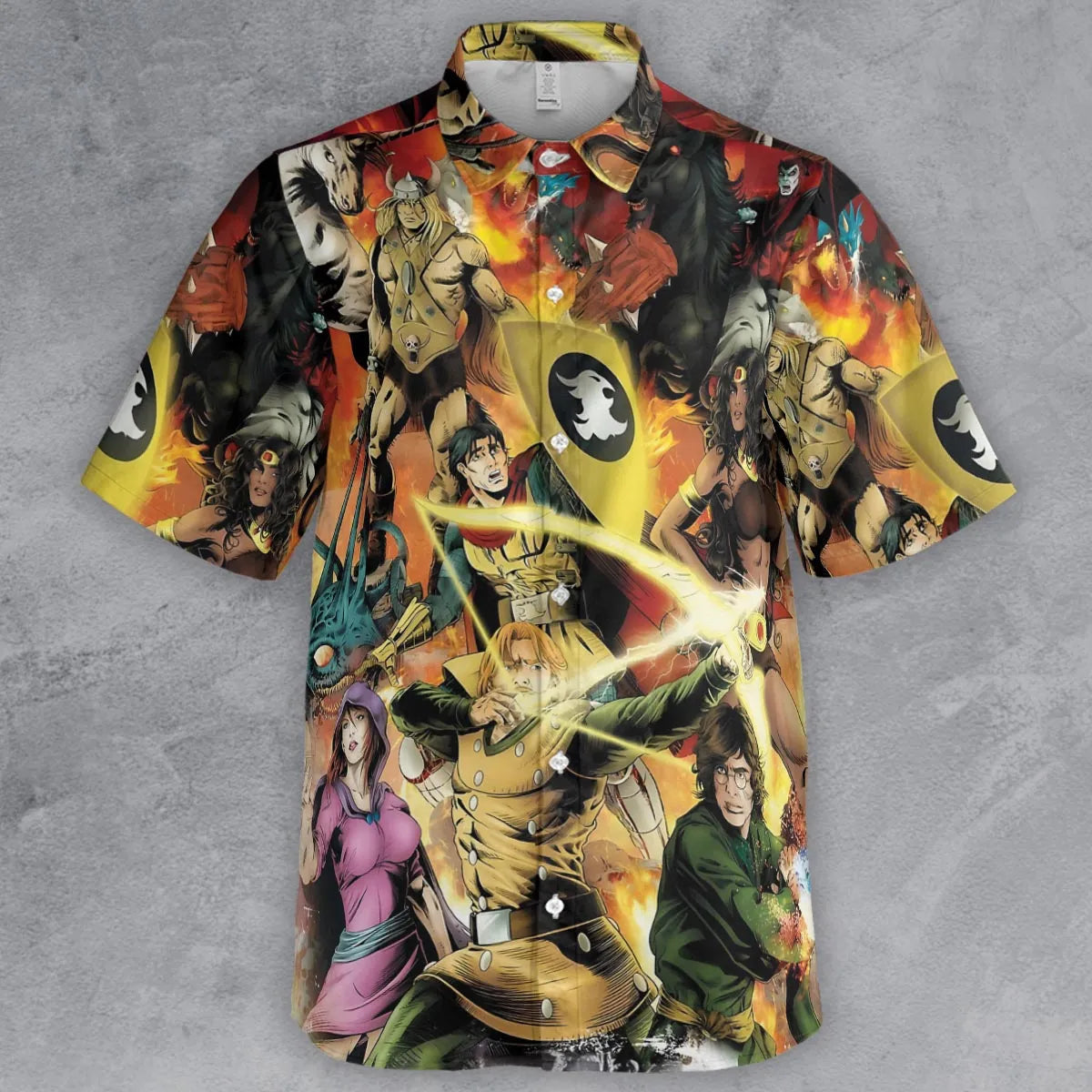 Short Sleeve Button Shirt - MW3BQ5HF