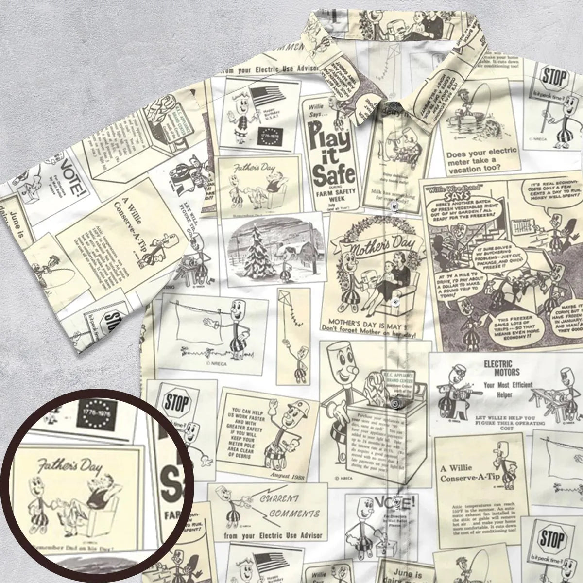 Short Sleeve Button Shirt - L2MZYCCD