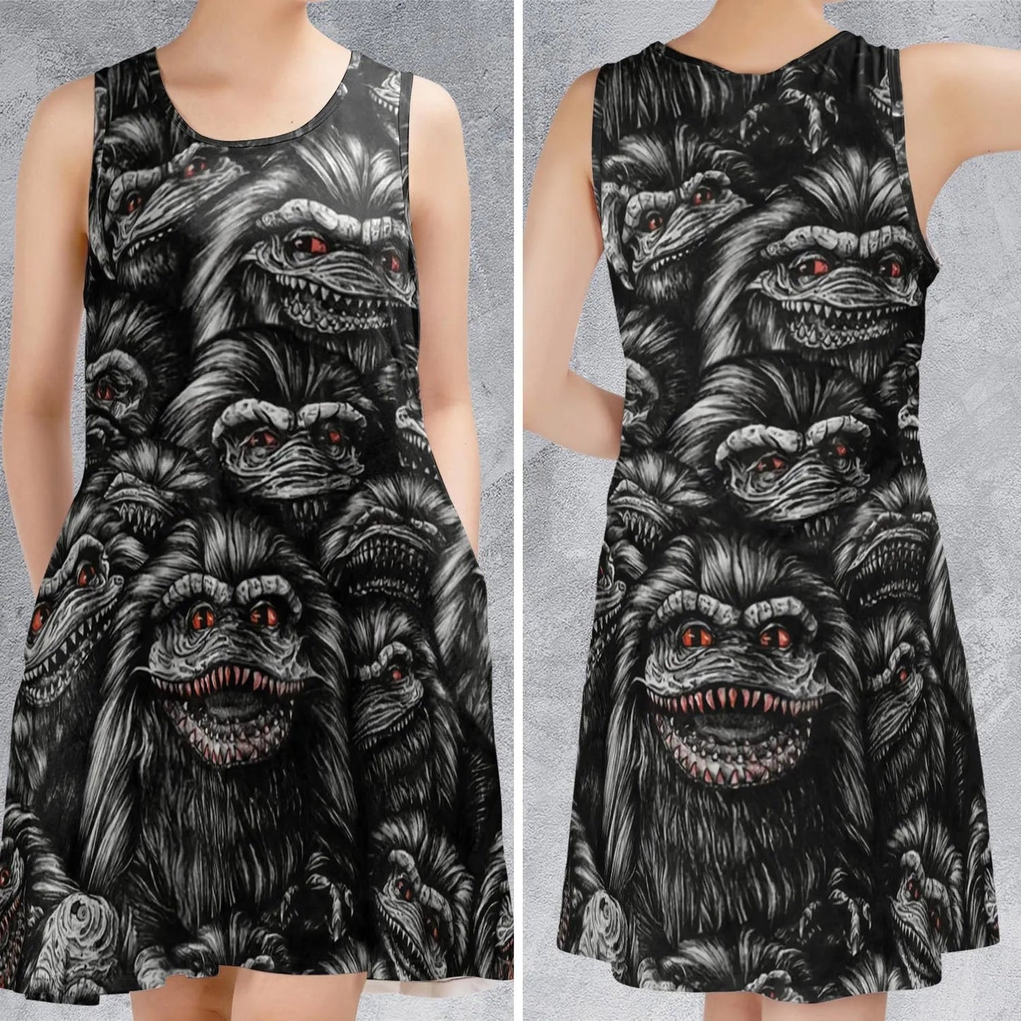 Casual Sleeveless Dress - B533ZN2Z