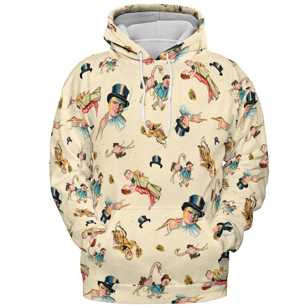 All-over Print Hoodie - 8QNV9JNL -  - 2
