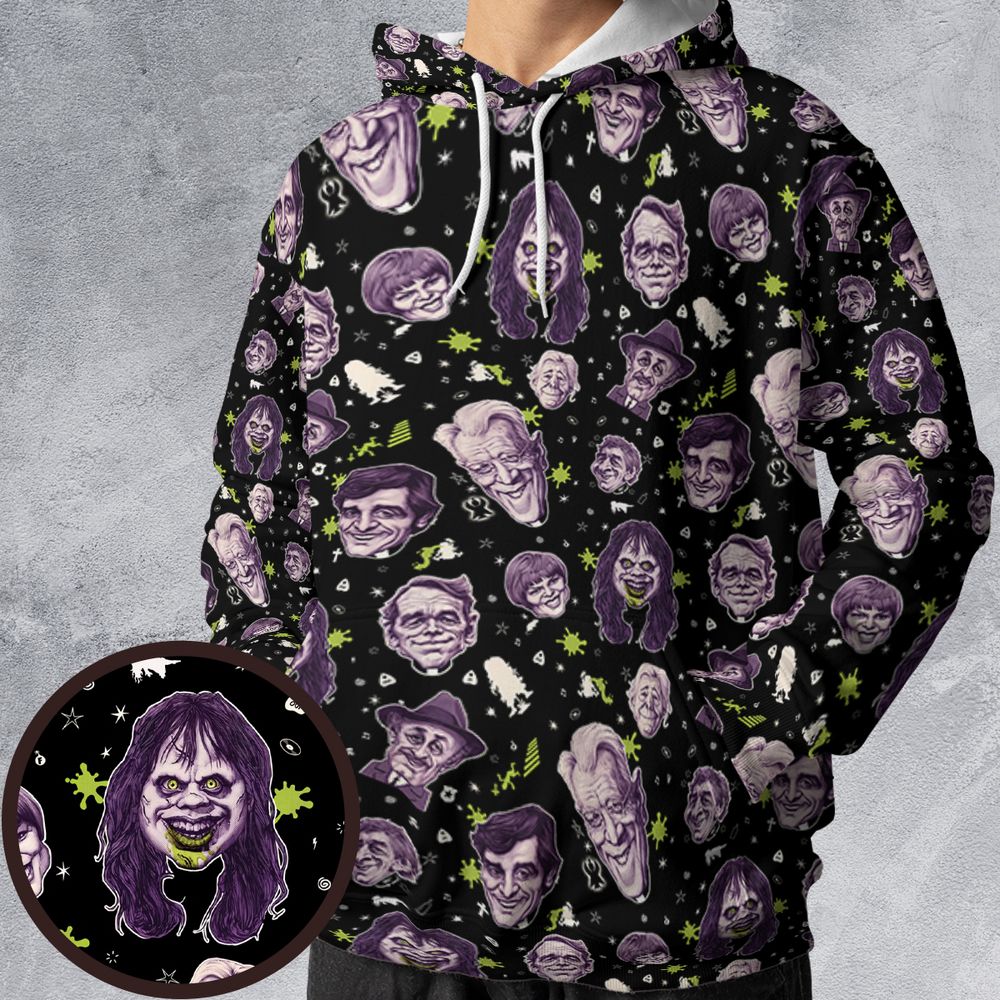 All-over Print Hoodie - EDZ9JQKK -  - 1