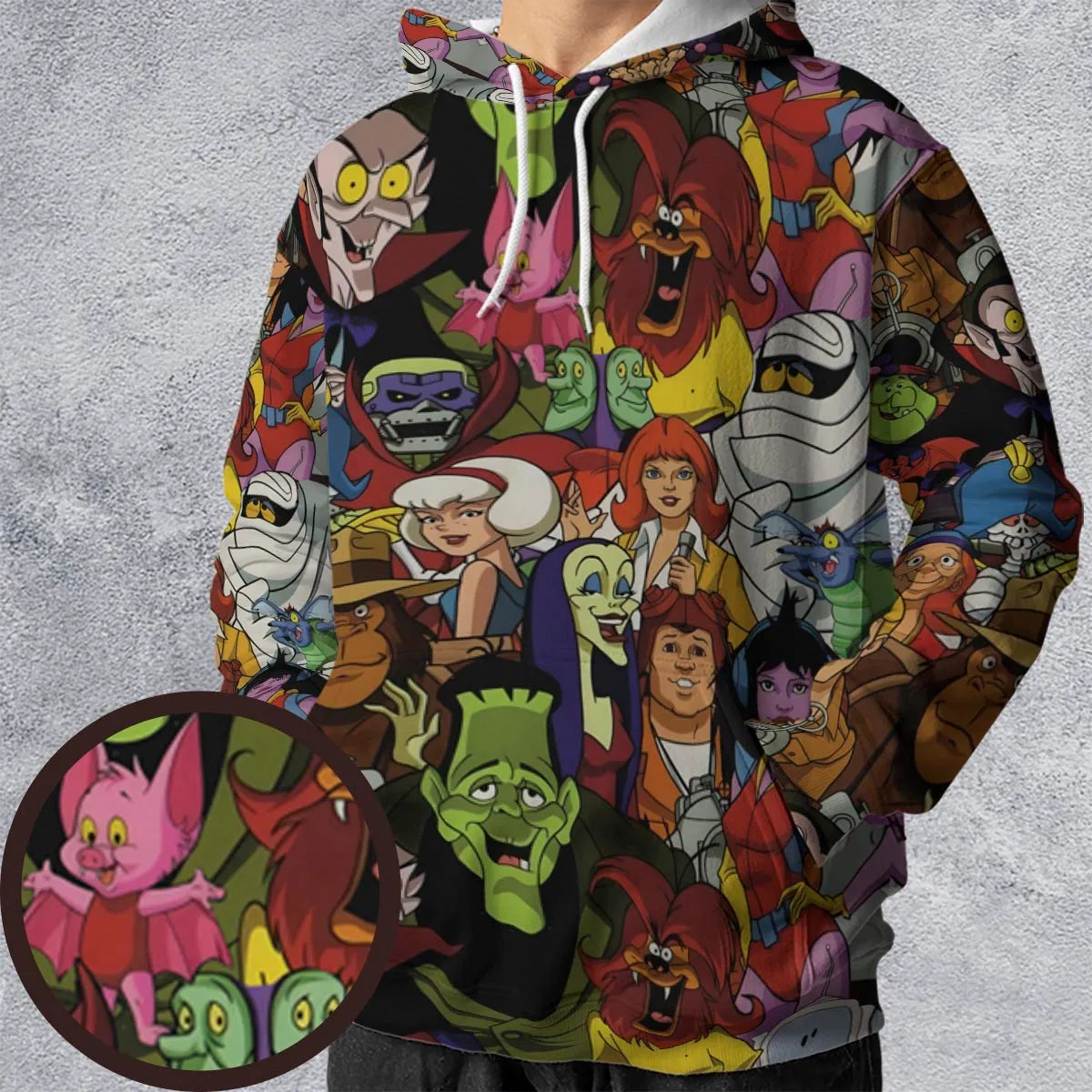 Full Print Hoodie - 7KTN9HXK