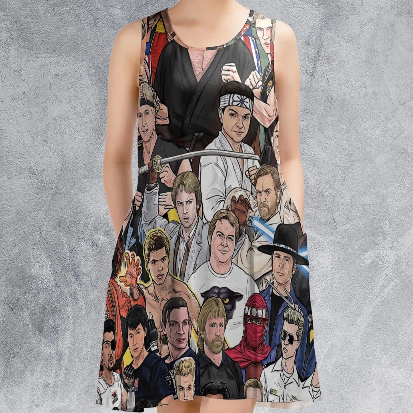 Casual Sleeveless Dress - B1S8S5MX