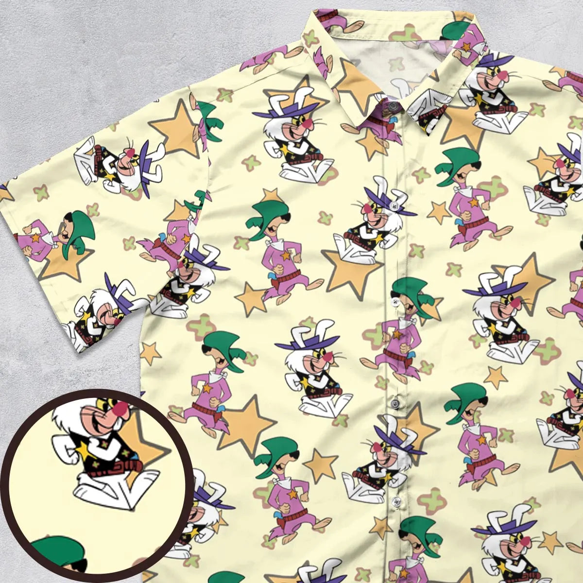 Short Sleeve Button Shirt - 5M9Z2K4D