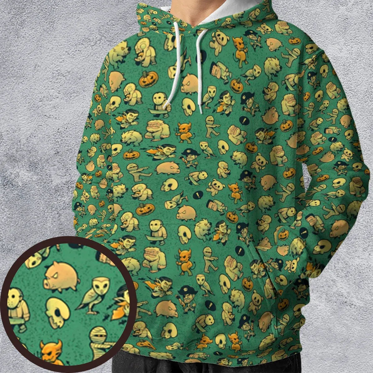Full Print Hoodie - 569CZFSS