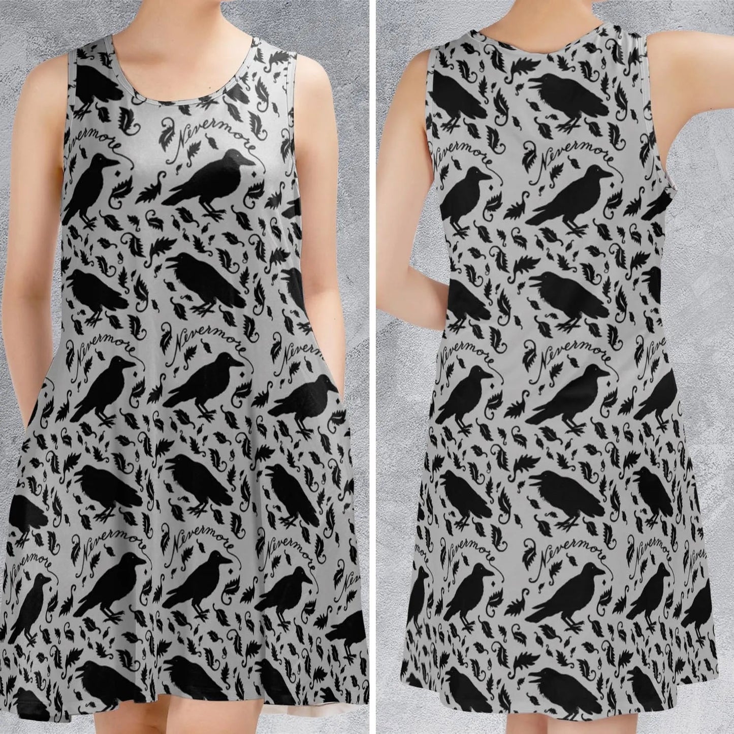 Casual Sleeveless Dress - CNTJ6GFY