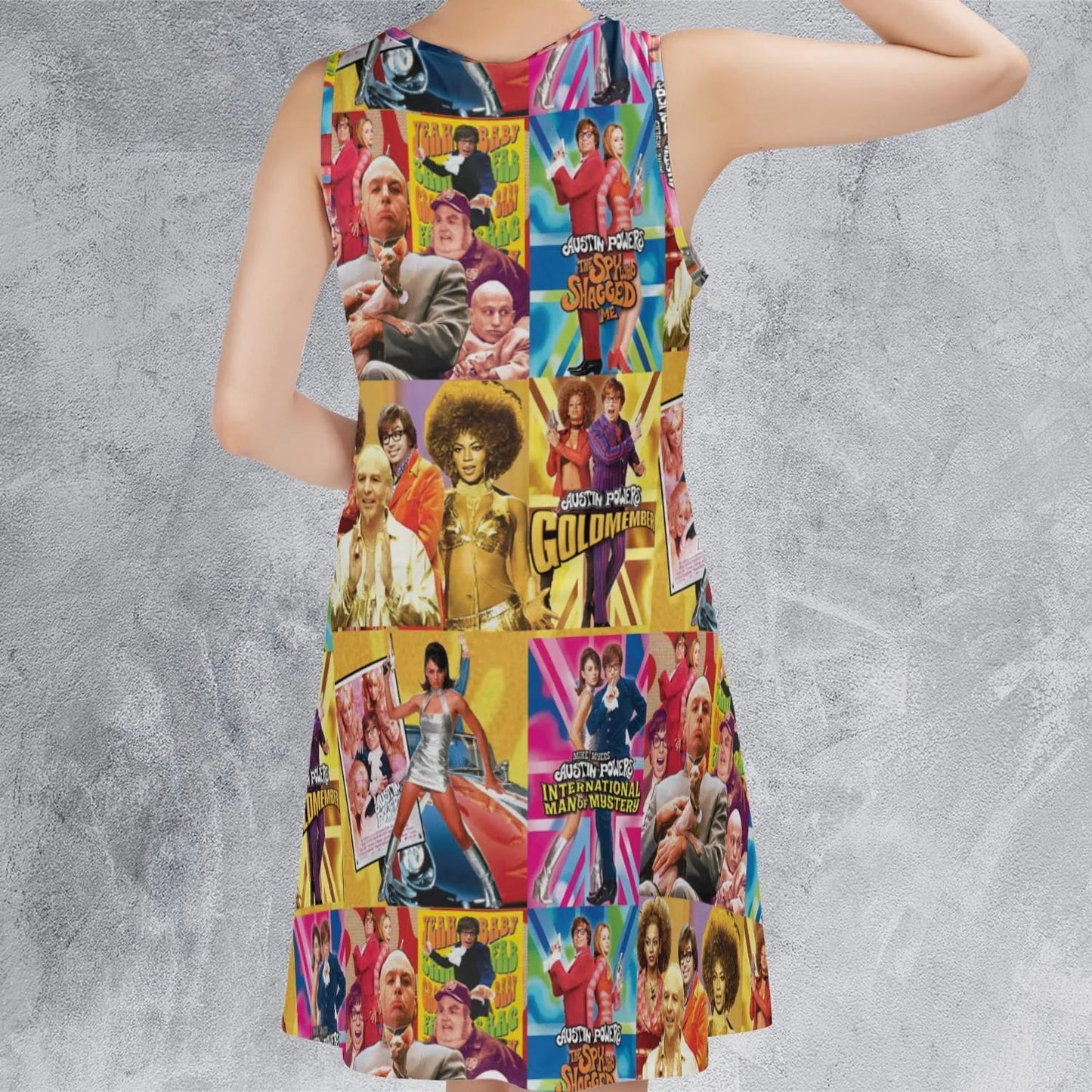 Casual Sleeveless Dress - BJW5RV2T