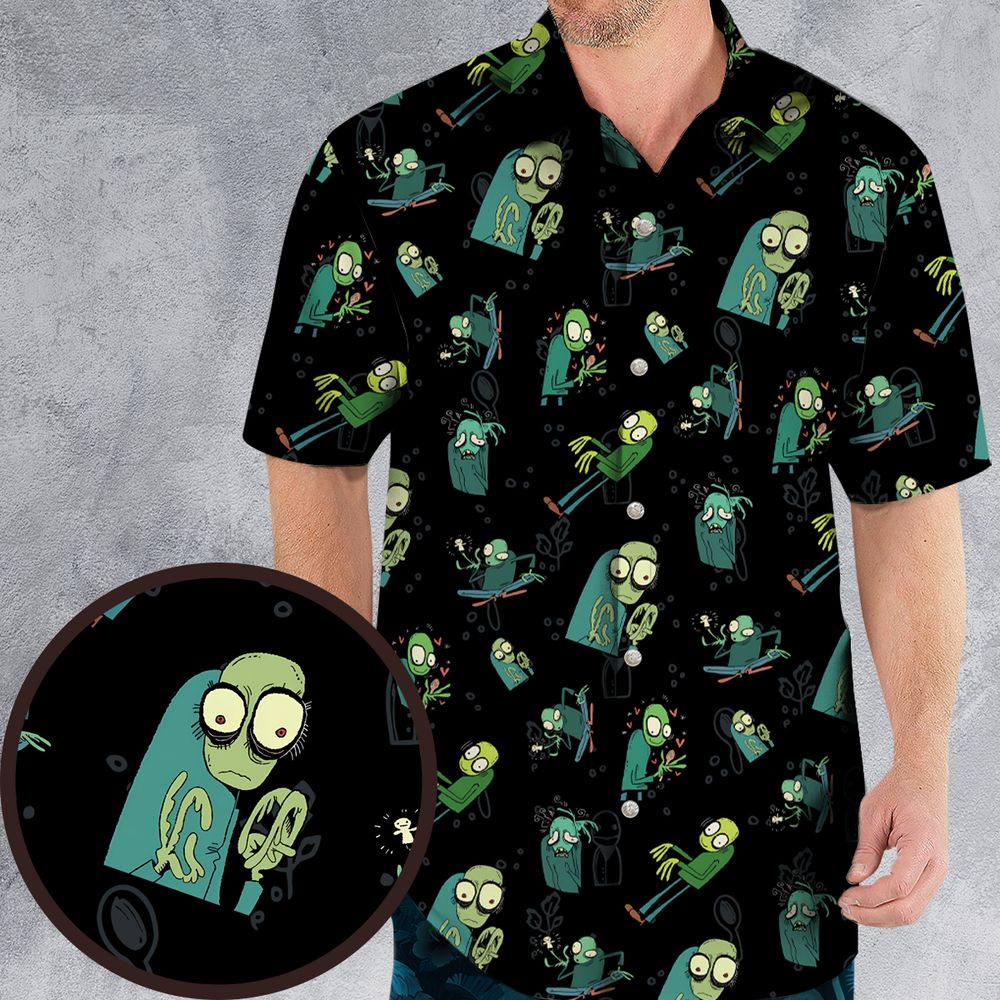 Hawaiian Shirt - 6MCA1PUL -  - 1