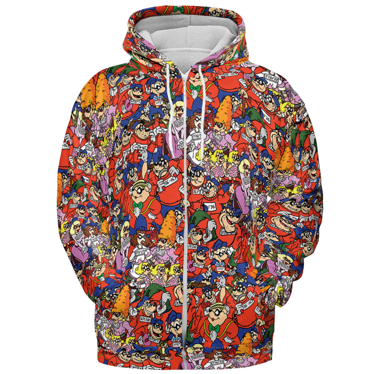 Full Print Hoodie - 98SJRVCS