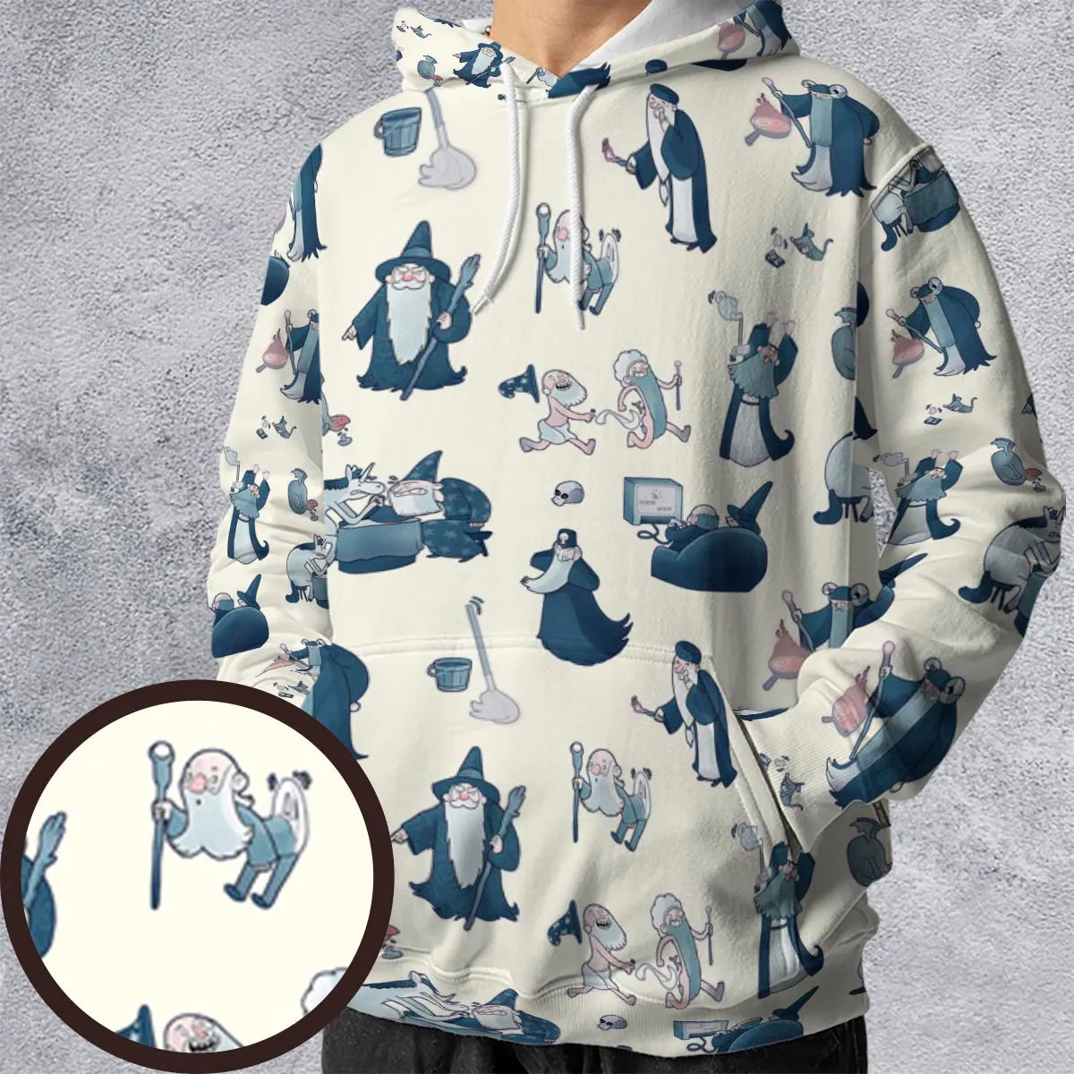 Full Print Hoodie - C9A1EZLY