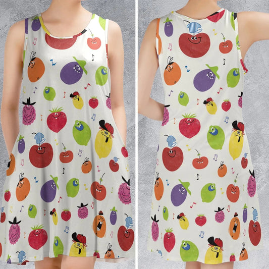 Casual Sleeveless Dress - DGJYU3QH