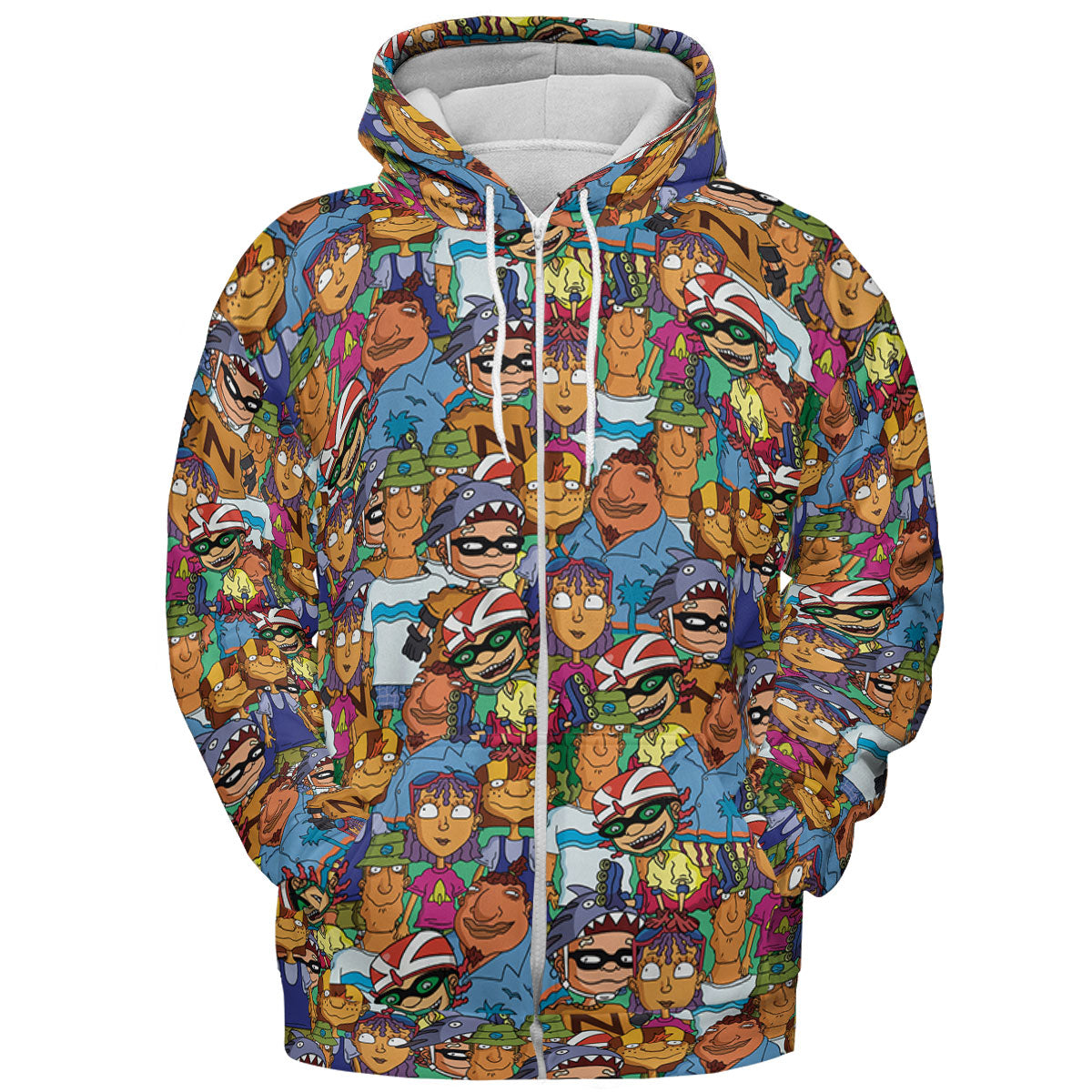 Full Print Hoodie - ZKN2BZPJ