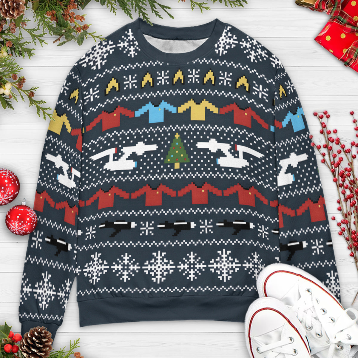 Ugly Christmas Sweatshirt - C4MBJF2M