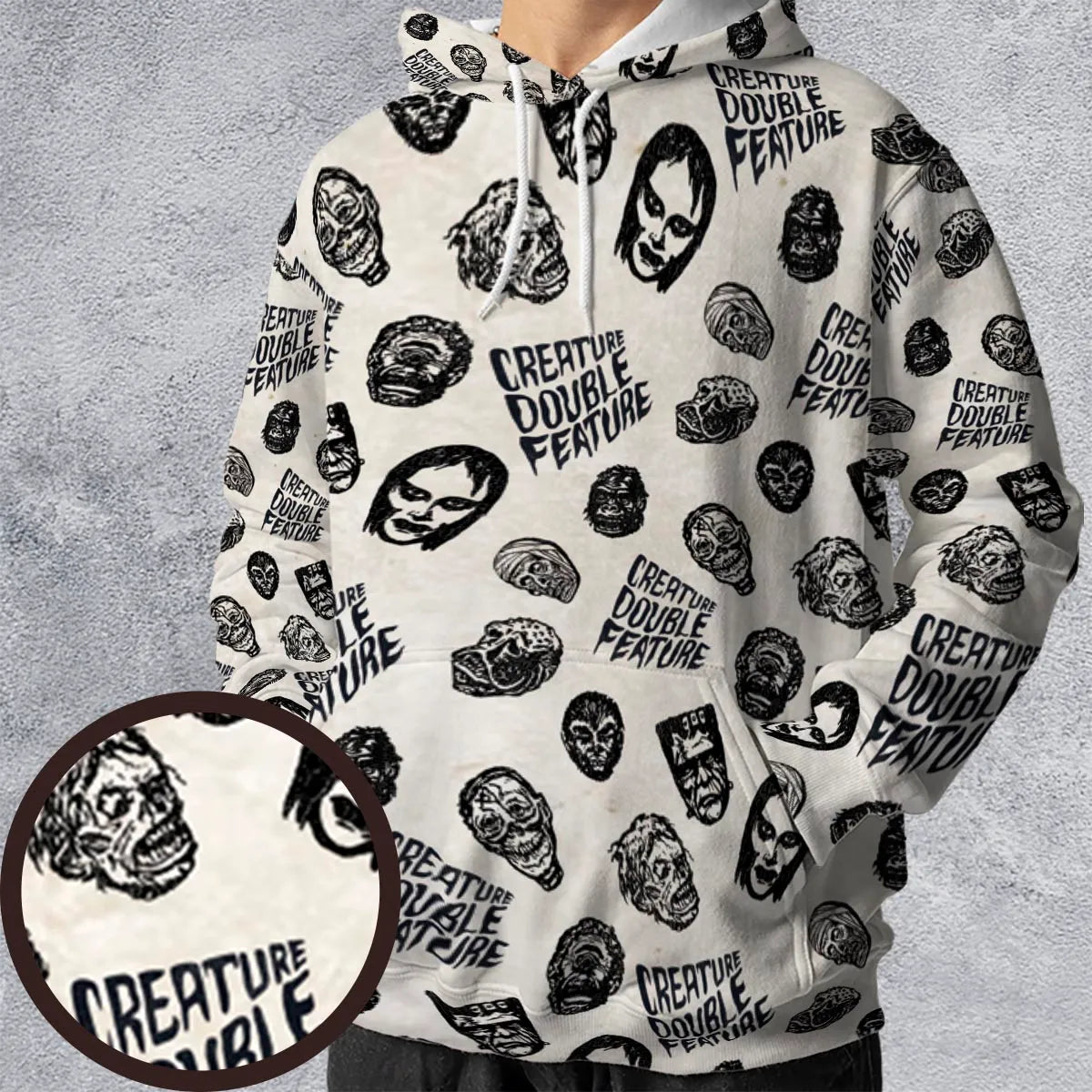 Full Print Hoodie - BJUPW5JC