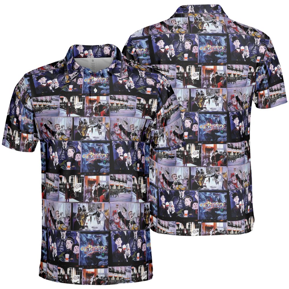 AOP Men/Women Polo Shirt - M7RWHTJL -  - 2