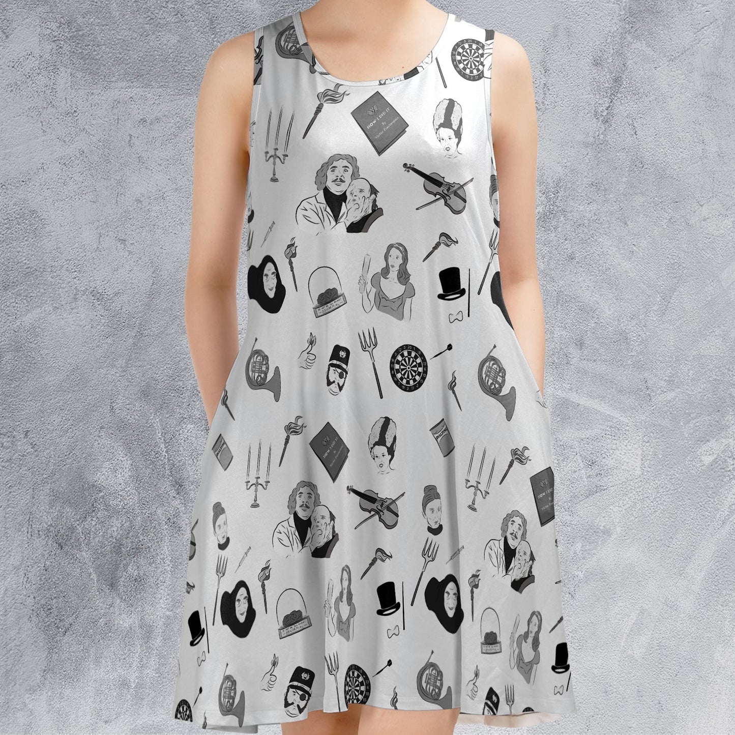 Casual Sleeveless Dress - 2EAW879S