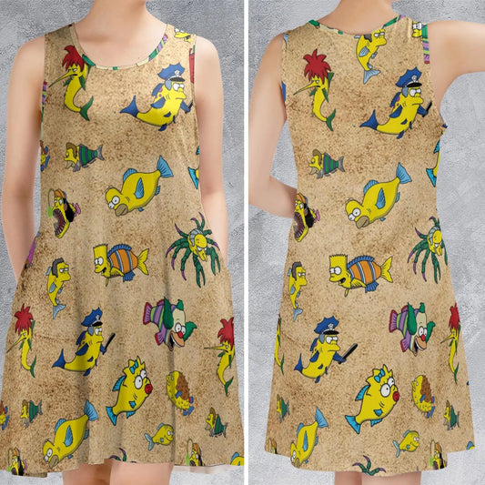 Casual Sleeveless Dress - 569V4HMF