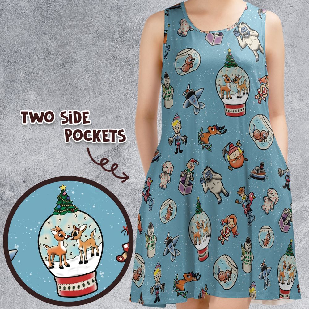 Sleeveless Dress - KA7F81BG -  - 1