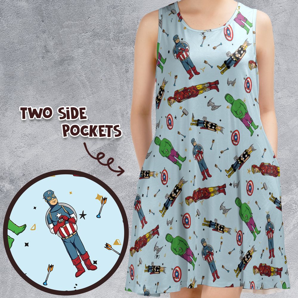Sleeveless Dress - NCMT1FEU -  - 1