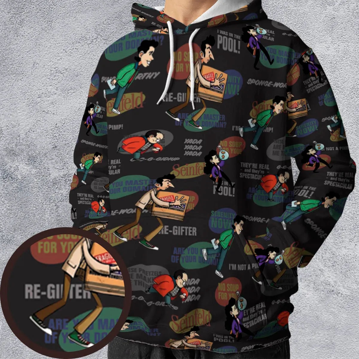 Full Print Hoodie - E8N2UMWH