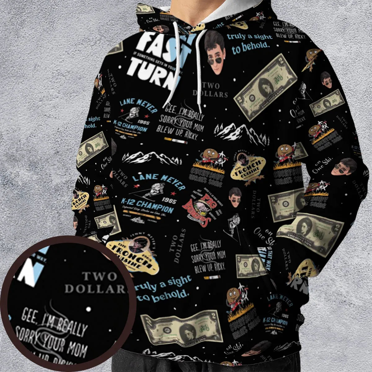 Full Print Hoodie - KTZ1UECR