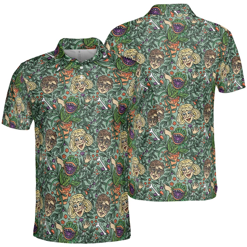 AOP Men/Women Polo Shirt - SKQ2K3AB -  - 2