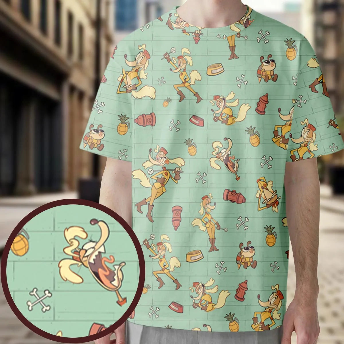 Full Print T-Shirt - 8H9G7ENW
