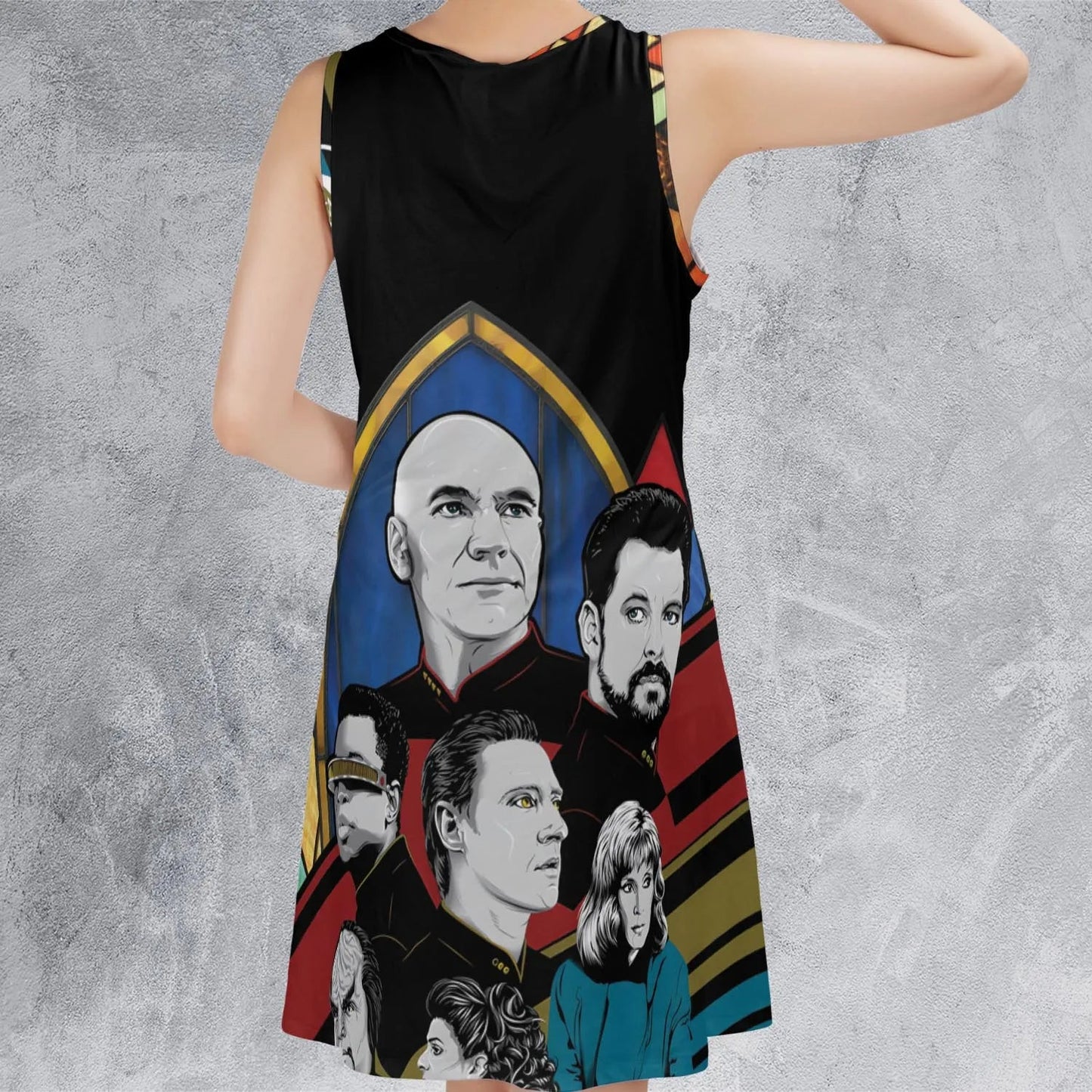 Casual Sleeveless Dress - JQ9489UV